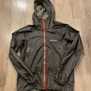 Montbell Versalite rain jacket. Large